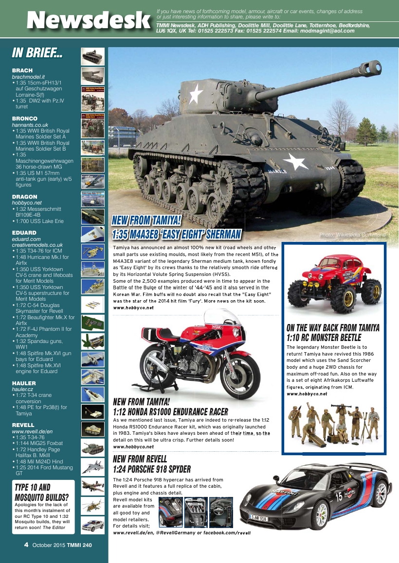 Tamiya Model Magazine 240 (2015-10)